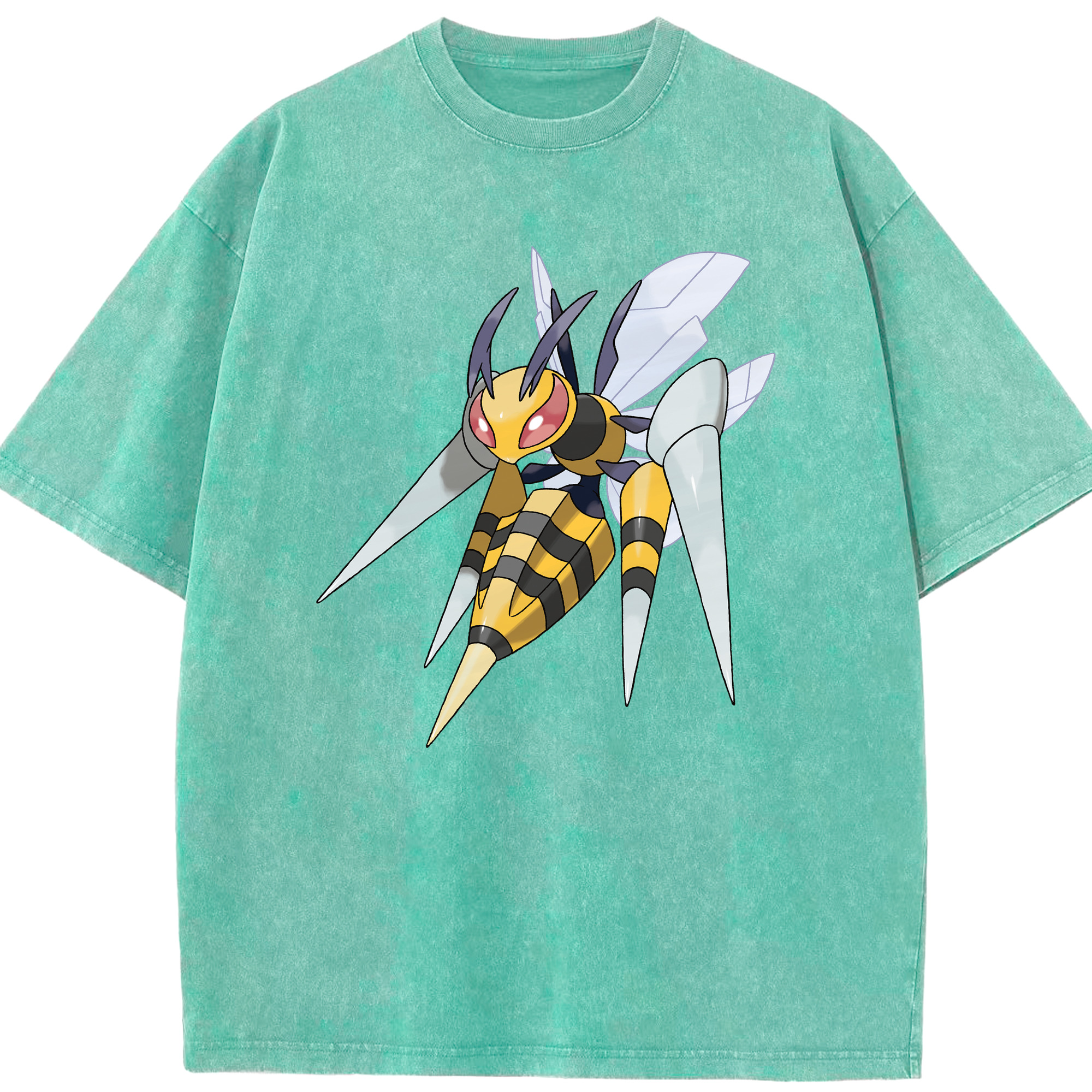 （画像用） ポケットモンスター Pokémon 綿100% ヴィンテージ風 半袖Tシャツ（フロントプリント）